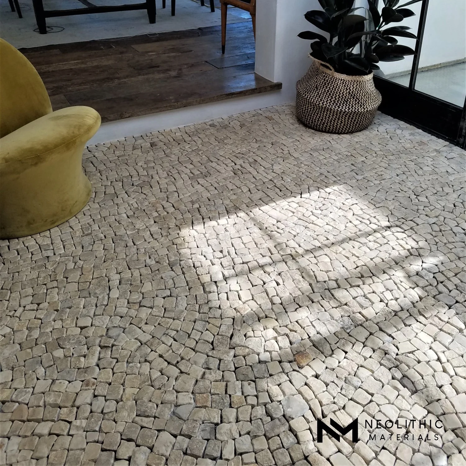 Antique French Mini Cobblestone